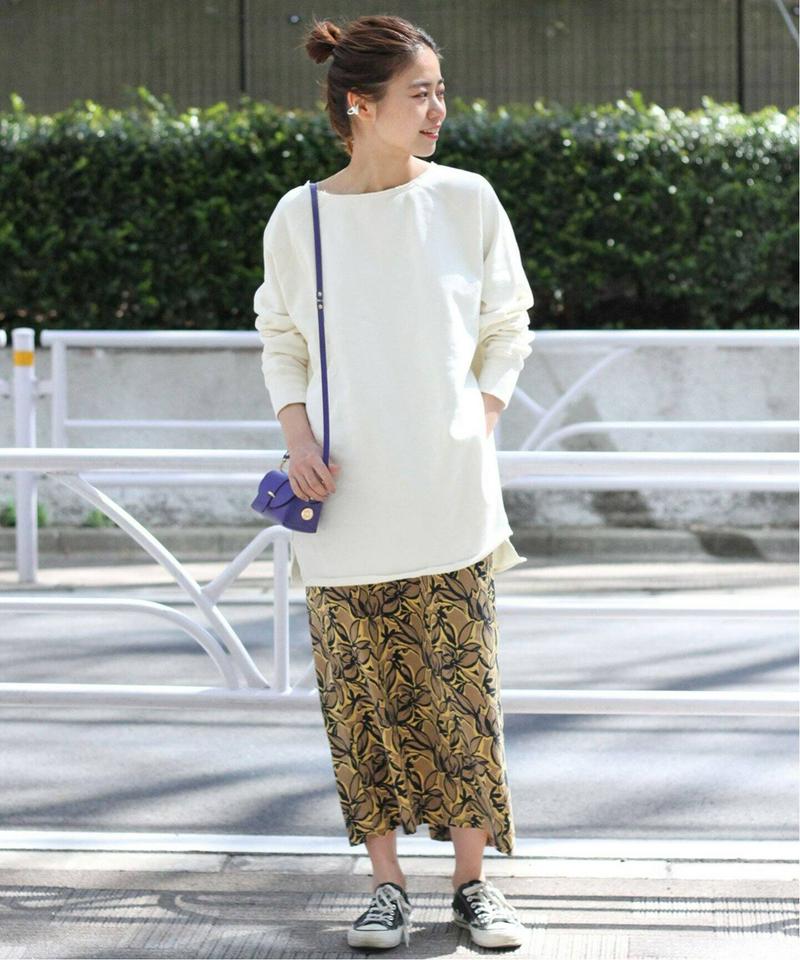 カットオフオーバーサイズロングスウェット◆（JOURNAL STANDARD relume）