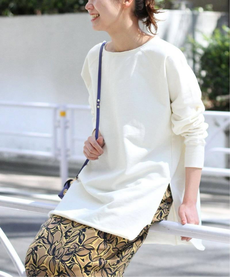 カットオフオーバーサイズロングスウェット◆（JOURNAL STANDARD relume）
