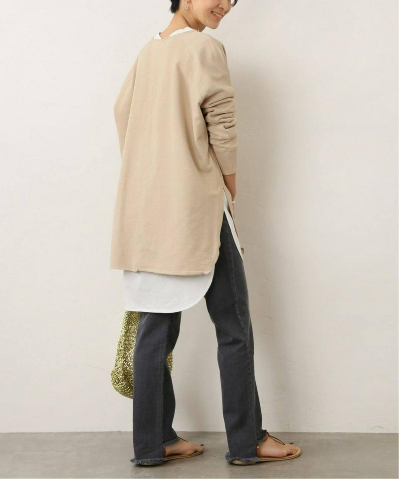 カットオフオーバーサイズロングスウェット◆（JOURNAL STANDARD relume）