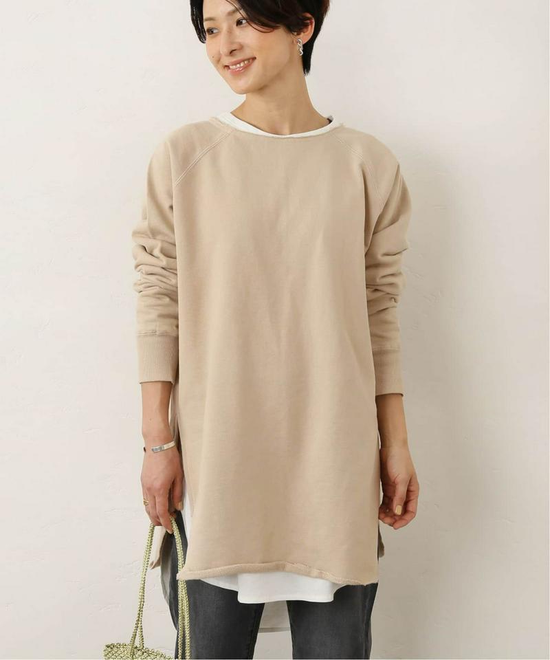 カットオフオーバーサイズロングスウェット◆（JOURNAL STANDARD relume）