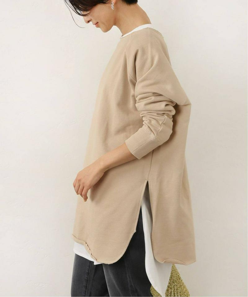 カットオフオーバーサイズロングスウェット◆（JOURNAL STANDARD relume）