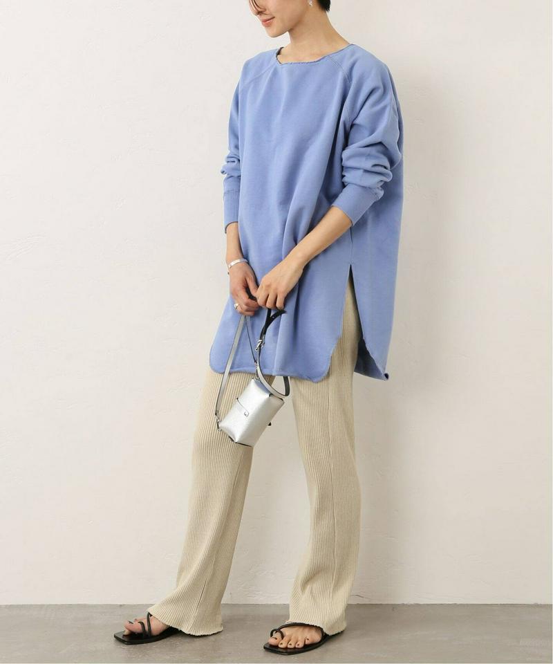 カットオフオーバーサイズロングスウェット◆（JOURNAL STANDARD relume）