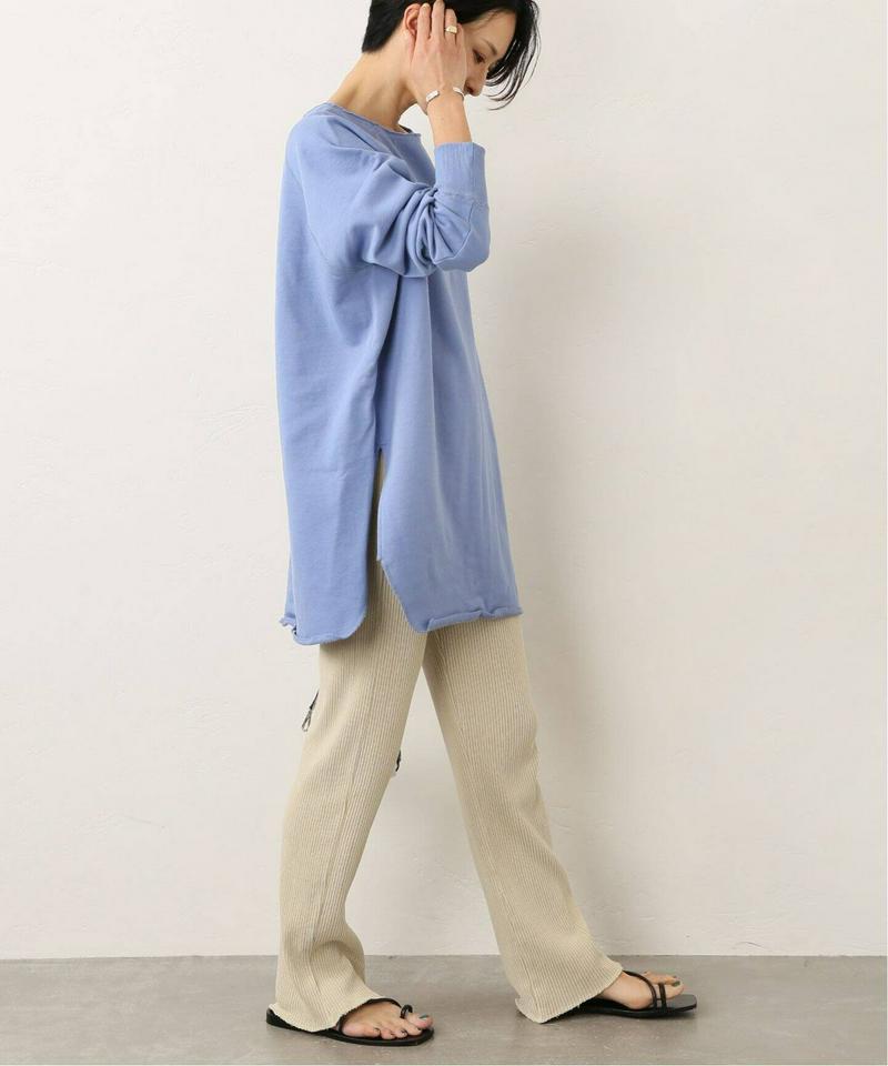 カットオフオーバーサイズロングスウェット◆（JOURNAL STANDARD relume）