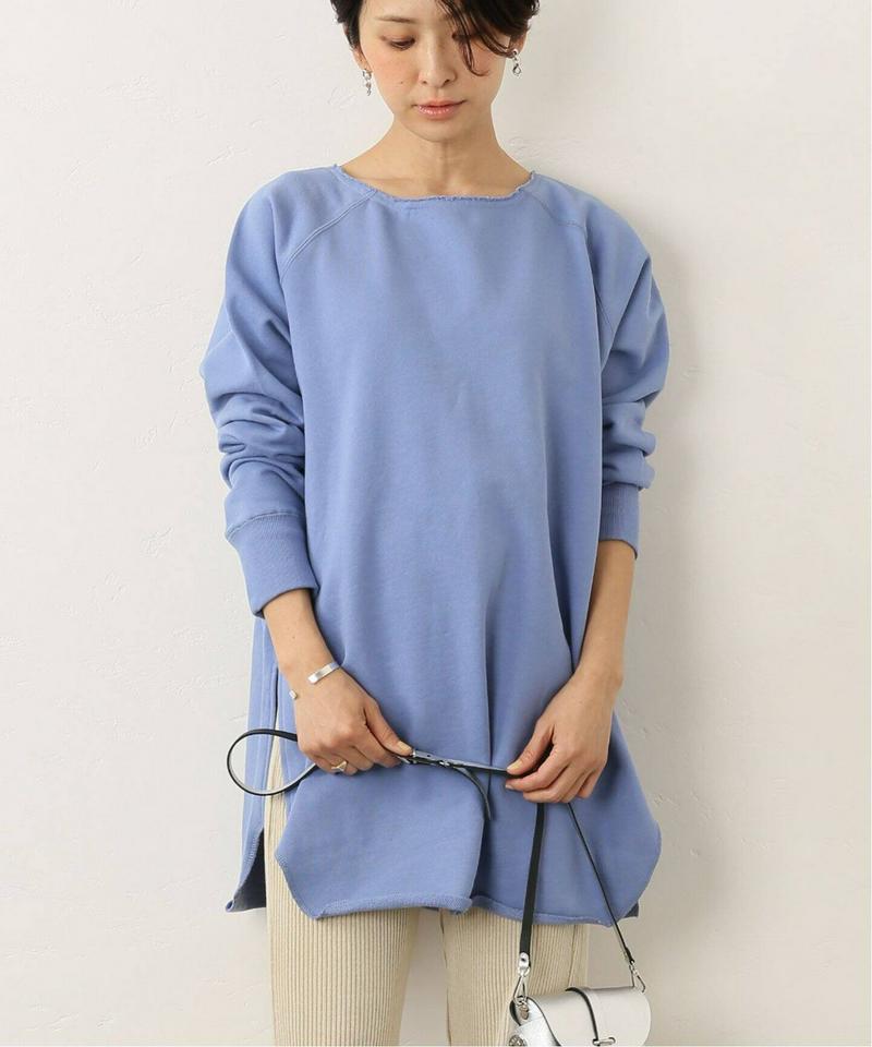 カットオフオーバーサイズロングスウェット◆（JOURNAL STANDARD relume）