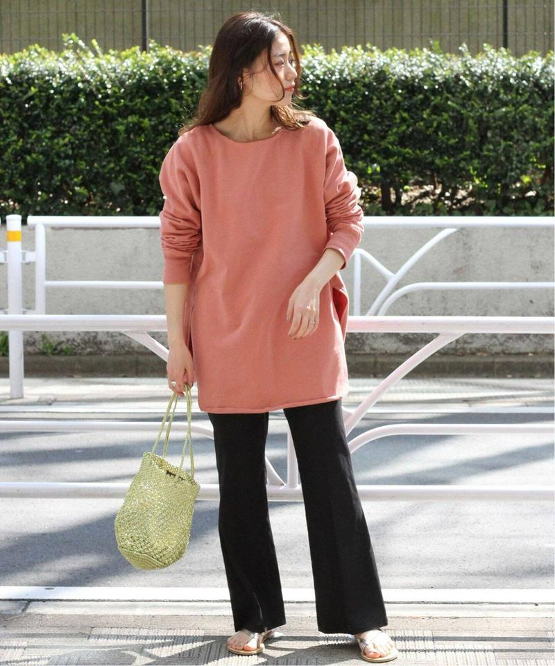 カットオフオーバーサイズロングスウェット◆（JOURNAL STANDARD relume）
