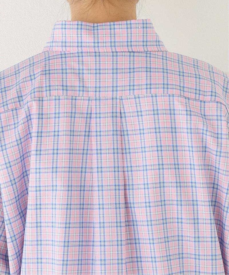 【DROLE DE MONSIEUR / ドロールドムッシュ】Check Oversized Shirt：シャツ（JOURNAL