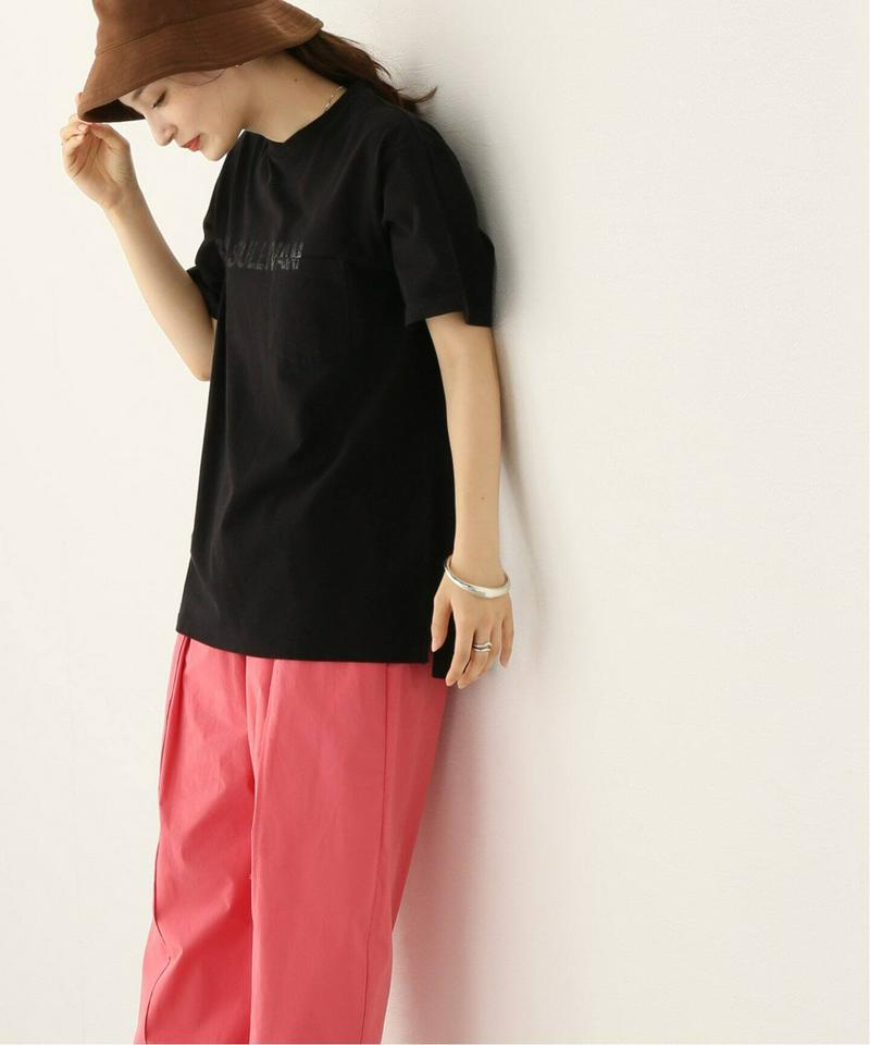 【ENGINEERED GARMENTS / エンジニアドガーメンツ】 PRINTED CROSS CREW:カットソー
