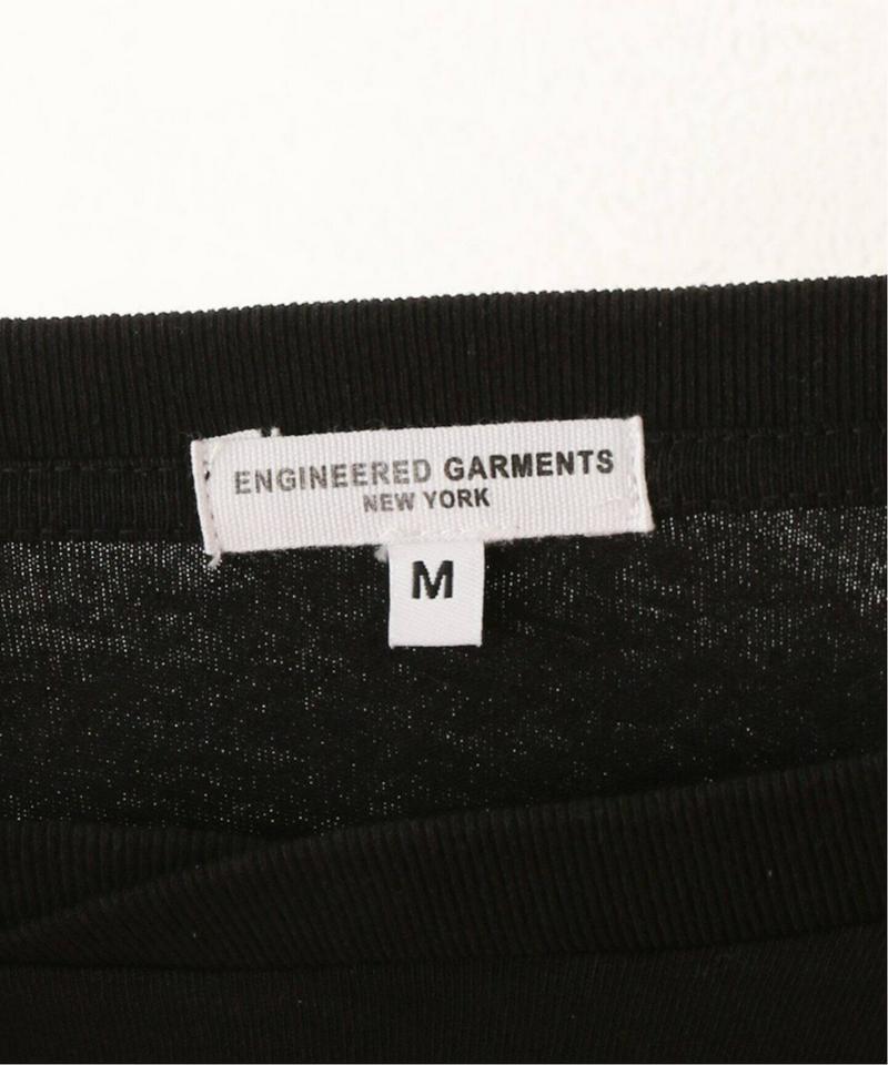 【ENGINEERED GARMENTS / エンジニアドガーメンツ】 PRINTED CROSS CREW:カットソー