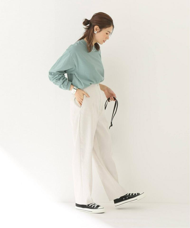 【LA APPAREL / ロサンゼルスアパレル】6.5oz Long Sleeve Garment Dye：カットソー（JOURNAL STANDARD relume）