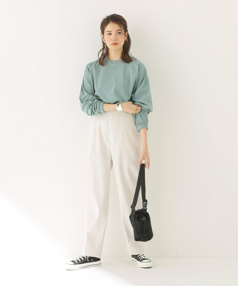 【LA APPAREL / ロサンゼルスアパレル】6.5oz Long Sleeve Garment Dye：カットソー（JOURNAL STANDARD relume）