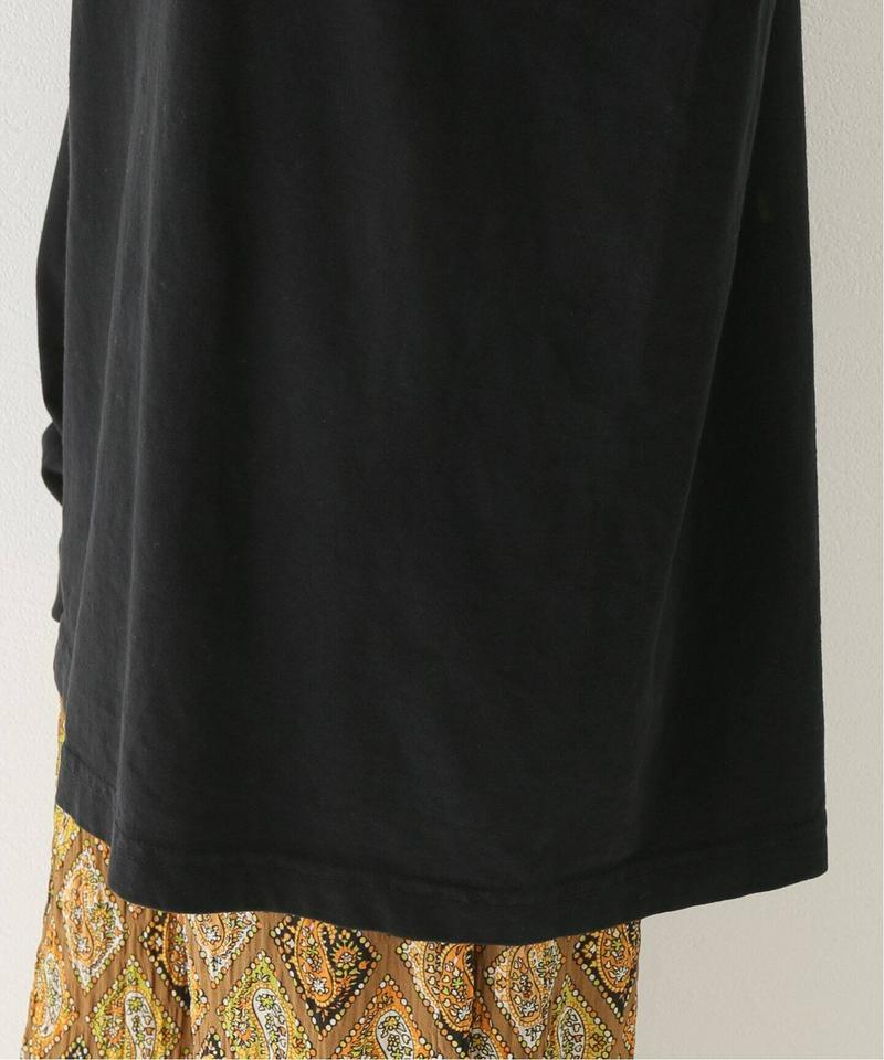 【LA APPAREL / ロサンゼルスアパレル】6.5oz Long Sleeve Garment Dye：カットソー（JOURNAL STANDARD relume）