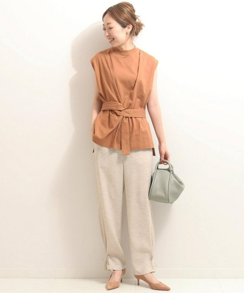 【MAISON MARAIS】 ウェーブスラックス◆