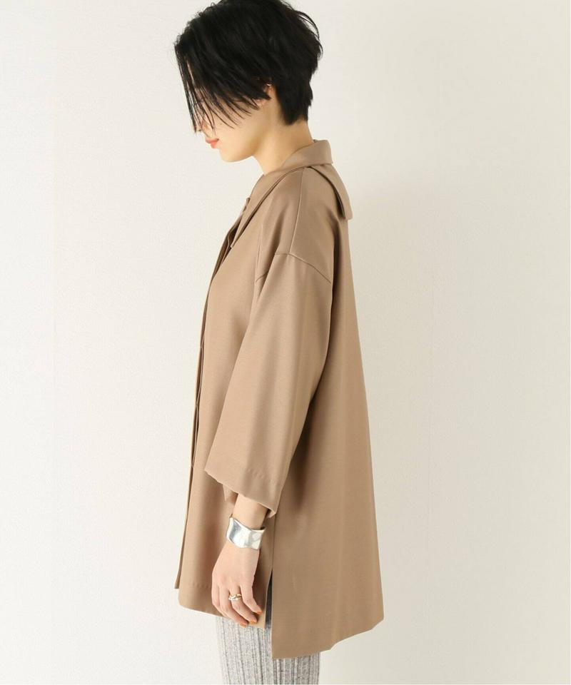 【SEEALL / シーオール】OVERSIZED HALF SLEEVE SHIRTS：シャツ（JOURNAL STANDAR