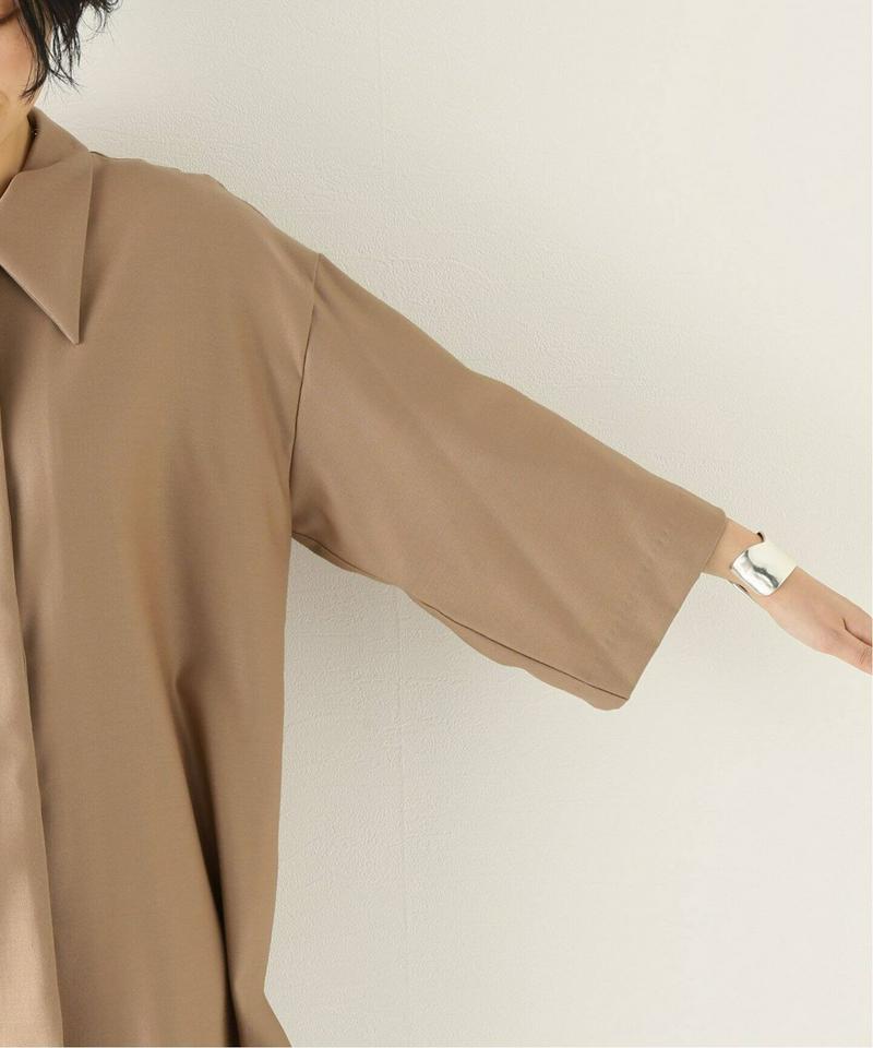【SEEALL / シーオール】OVERSIZED HALF SLEEVE SHIRTS：シャツ（JOURNAL STANDAR