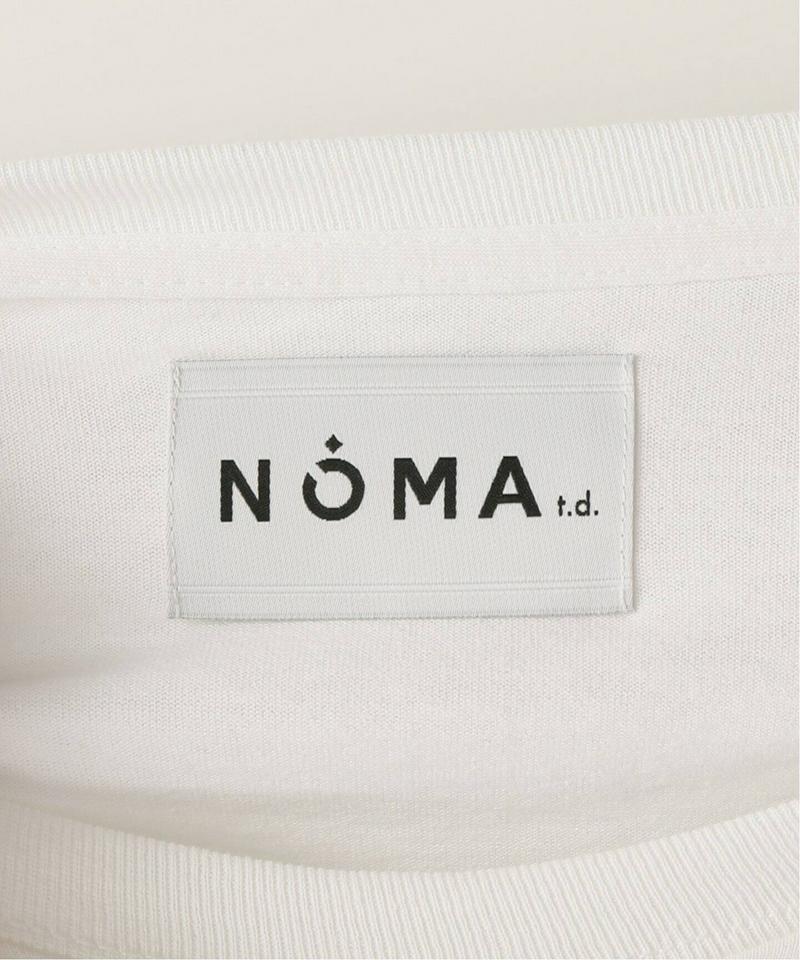【NOMA t.d.】Stripe Sleeve LS Tee：カットソー