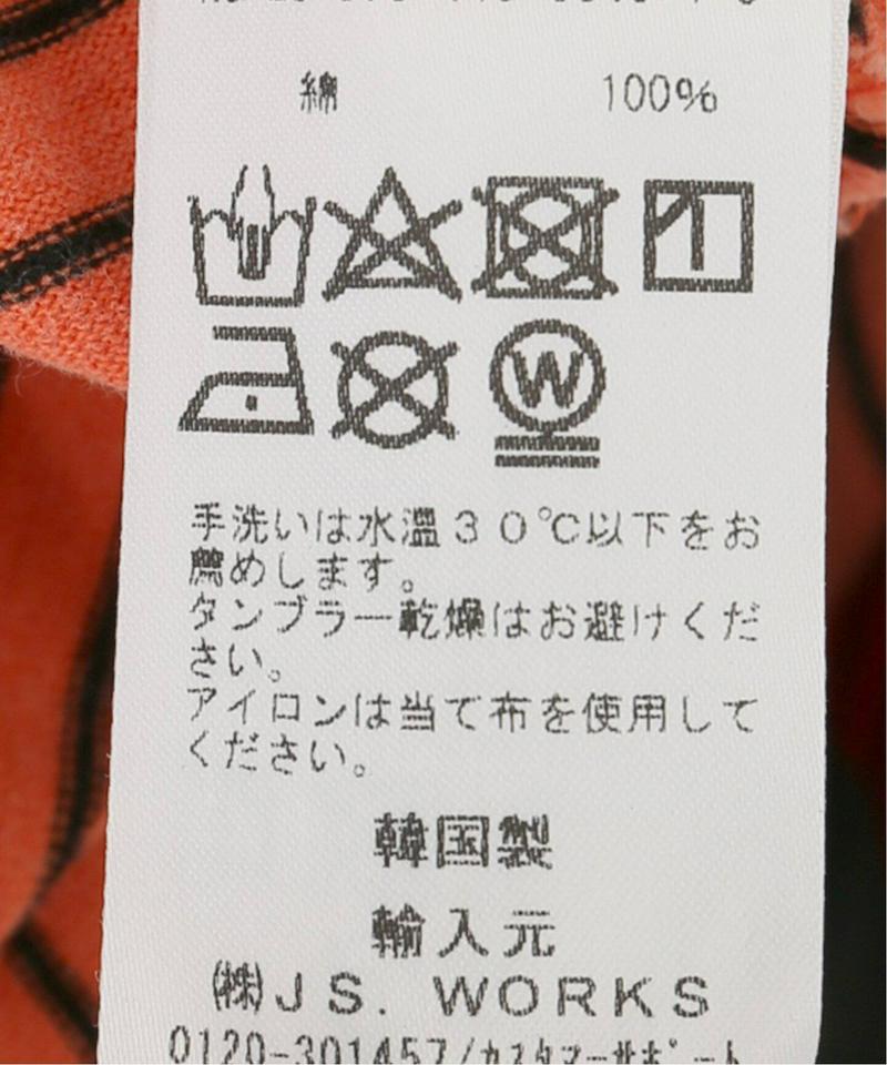 【STAND ALONE/スタンド アローン】ボーダーS/S T-SH：カットソー（JOURNAL STANDARD）