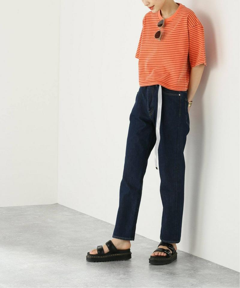 【STAND ALONE/スタンド アローン】ボーダーS/S T-SH：カットソー（JOURNAL STANDARD）