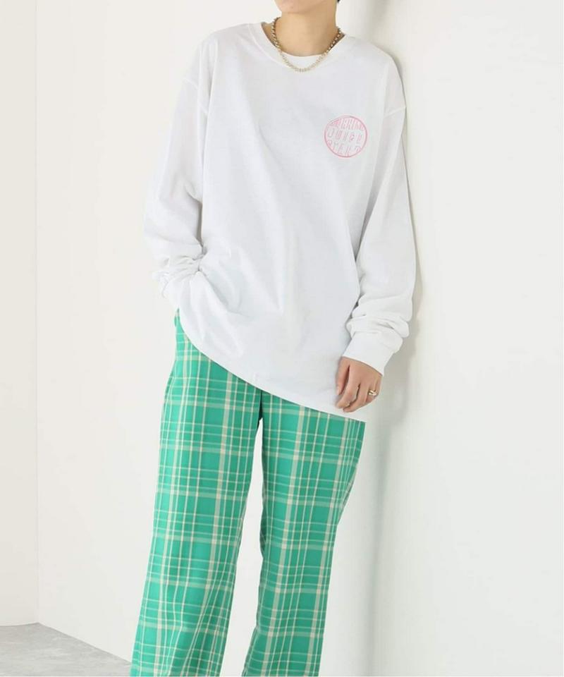 【MORNING JUICE STAND】ロゴロンT：カットソー（JOURNAL STANDARD）