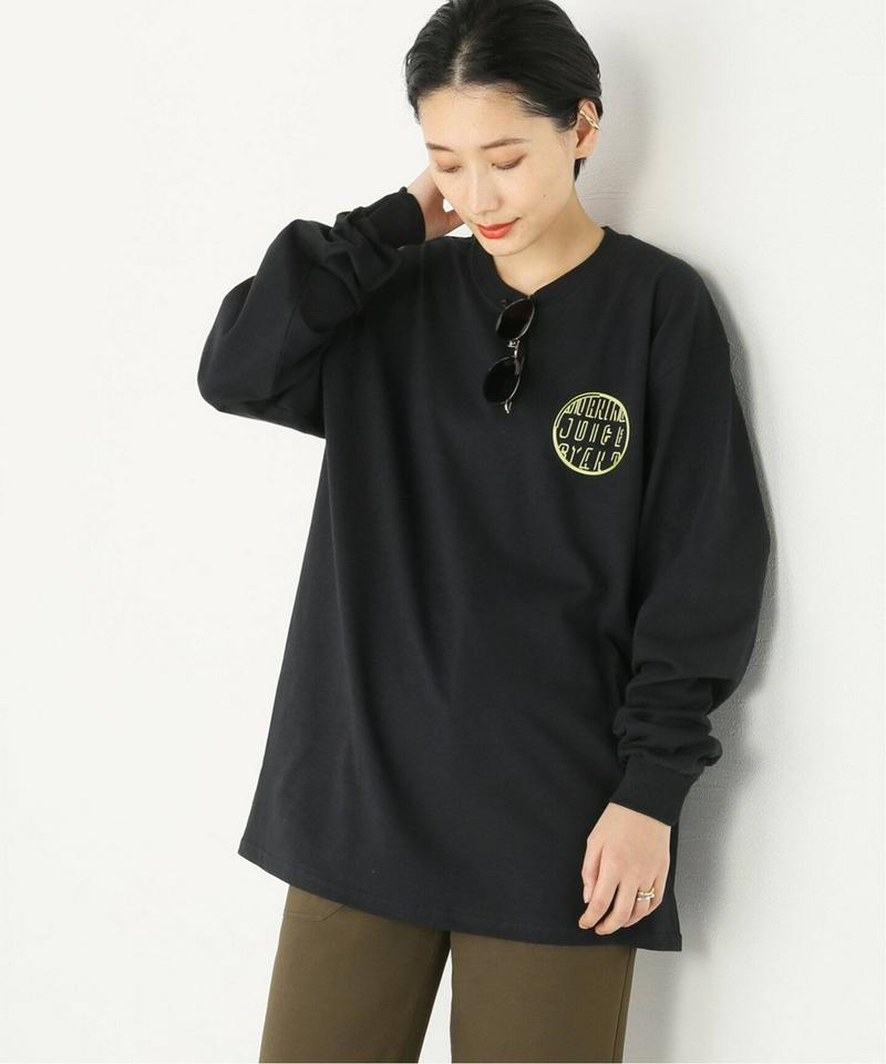 【MORNING JUICE STAND】ロゴロンT：カットソー（JOURNAL STANDARD）