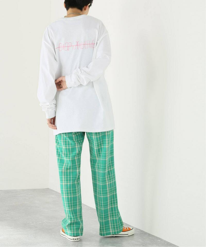 【MORNING JUICE STAND】ロゴロンT：カットソー（JOURNAL STANDARD）