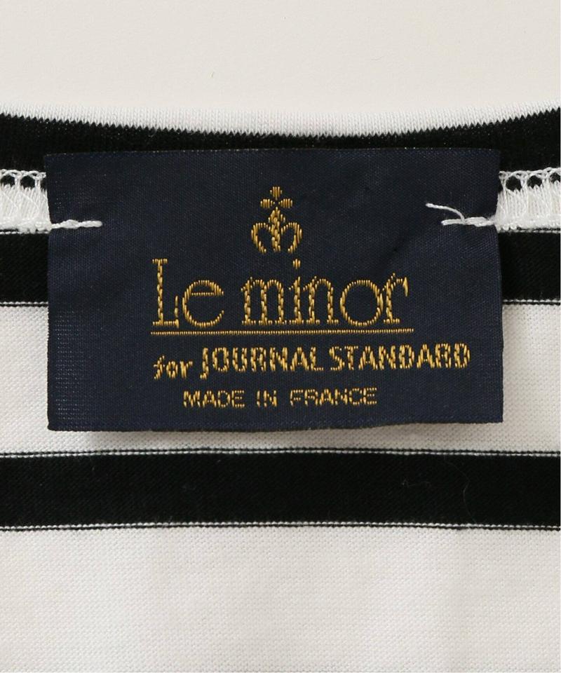 【Leminor/ルミノア】カラー別注ワイドボーダーショートスリーブカットソー◆（JOURNAL STANDARD）