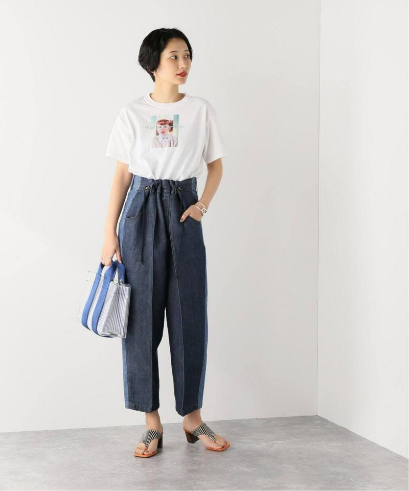 【COLLINA STRADA/コリーナ・ストラーダ】RADICAL TRANSPARENCY TEE：Tシャツ