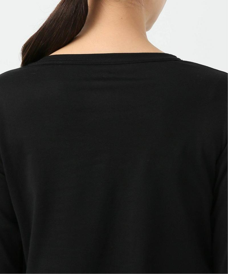 サイドリボンロングTシャツ