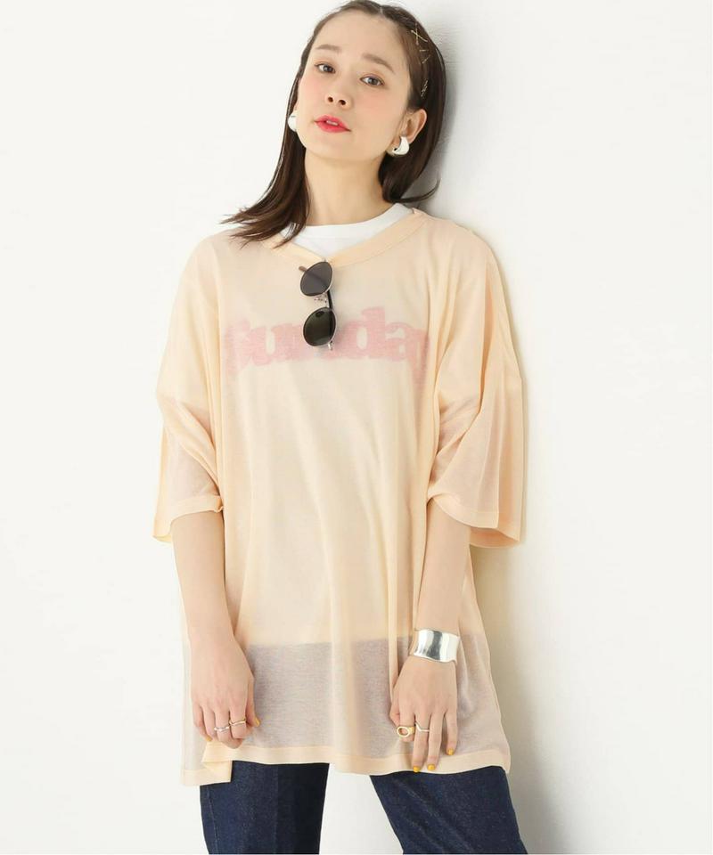 【CAN PEP REY／キャン ペプレイ】OVERSIZED Tsh S/S SIMZA：カットソー（JOURNAL STAN