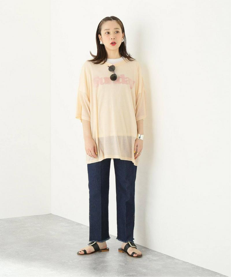 【CAN PEP REY／キャン ペプレイ】OVERSIZED Tsh S/S SIMZA：カットソー（JOURNAL STAN