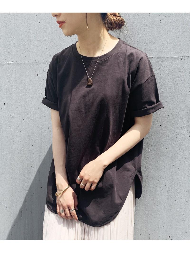 プレミアムコットン ラウンドヘムS/S-Tee