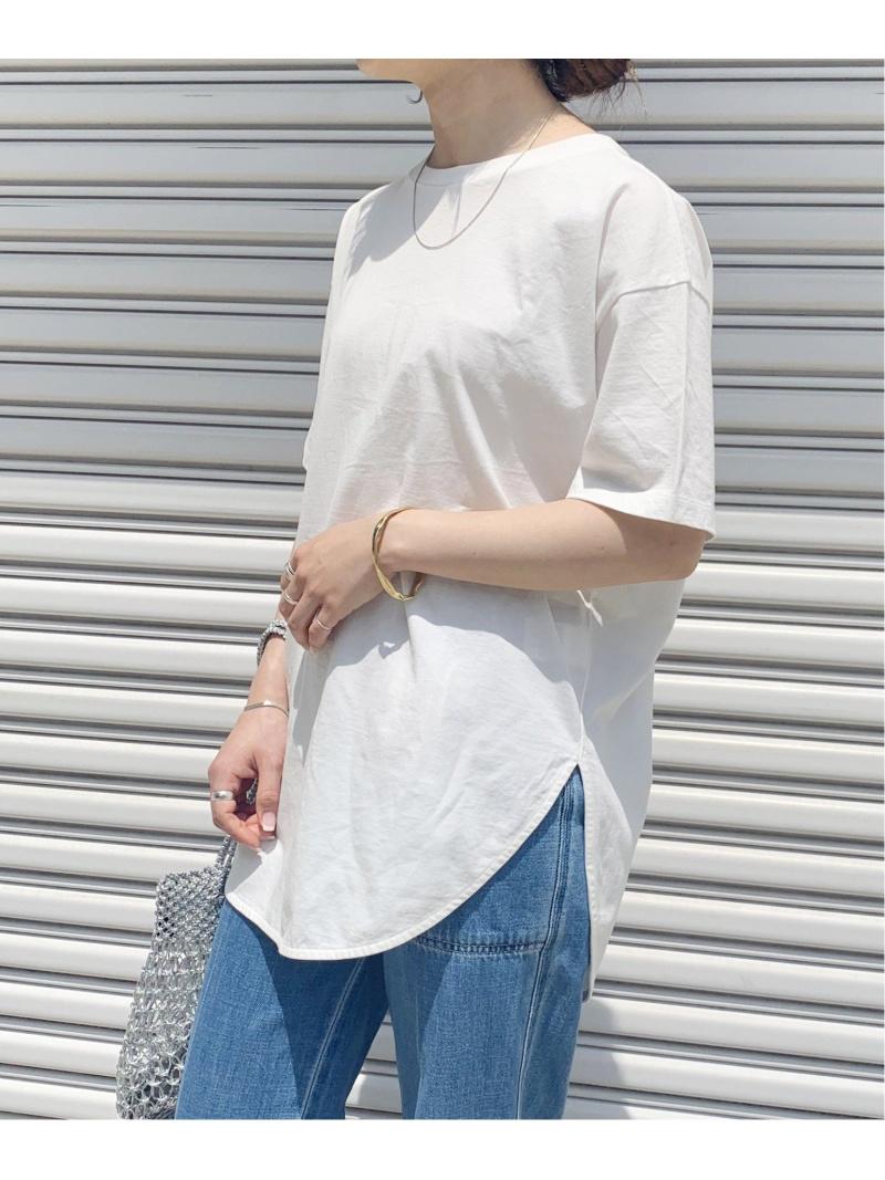 プレミアムコットン ラウンドヘムS/S-Tee