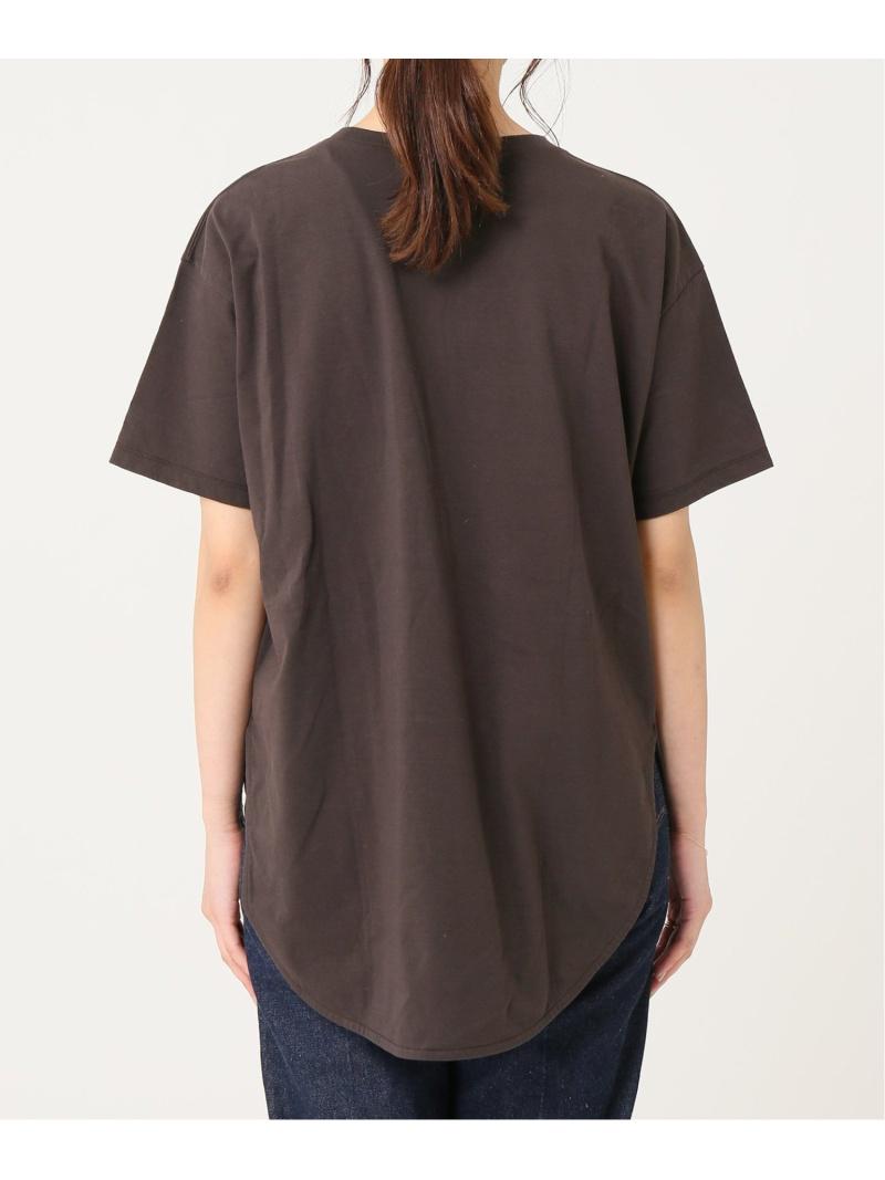 プレミアムコットン ラウンドヘムS/S-Tee