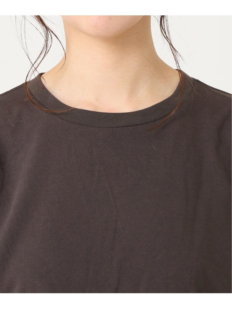 プレミアムコットン ラウンドヘムS/S-Tee