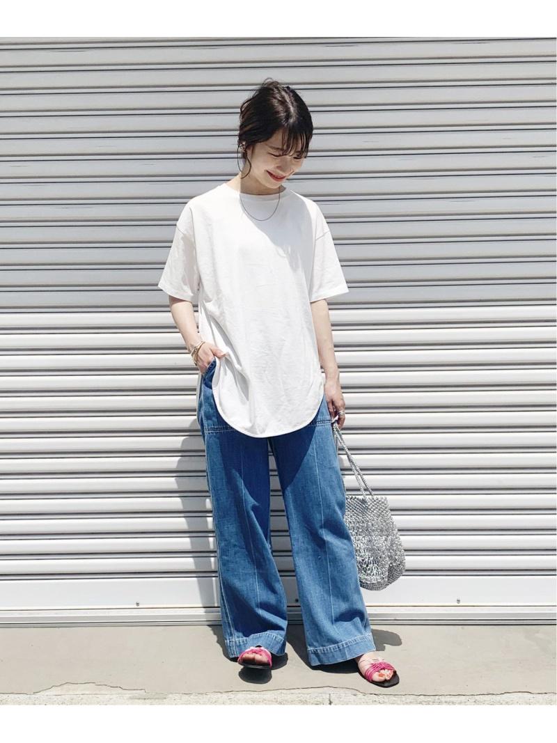 プレミアムコットン ラウンドヘムS/S-Tee
