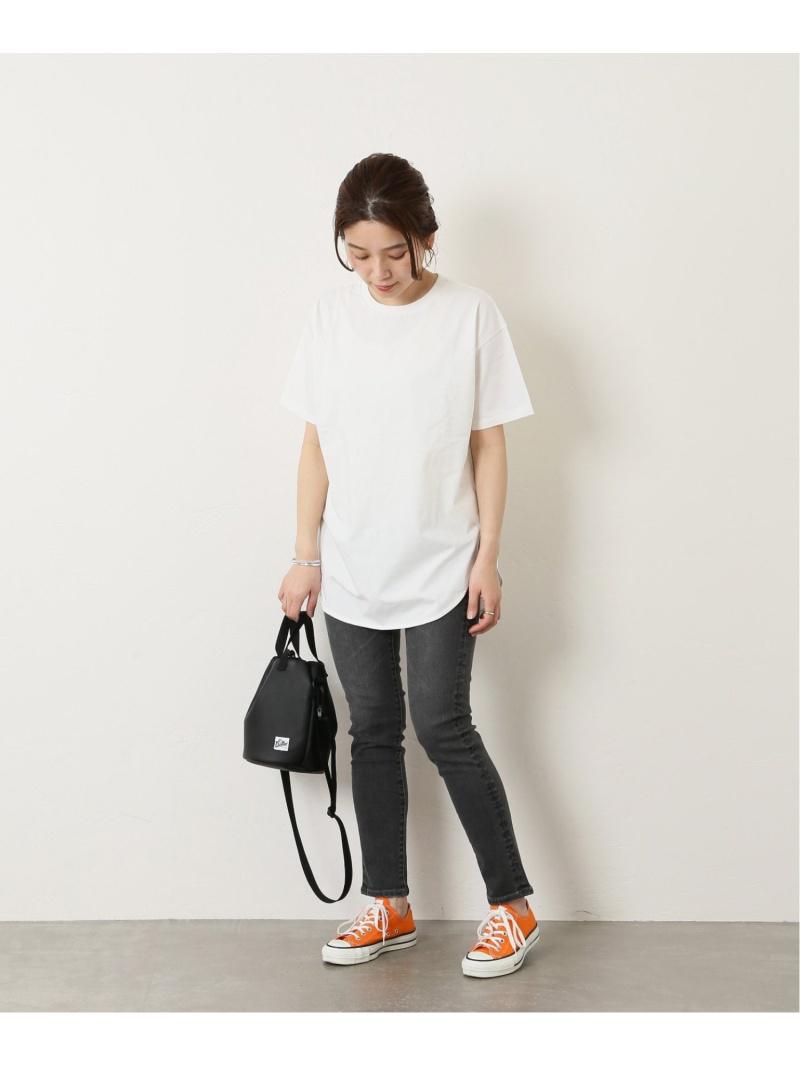 プレミアムコットン ラウンドヘムS/S-Tee