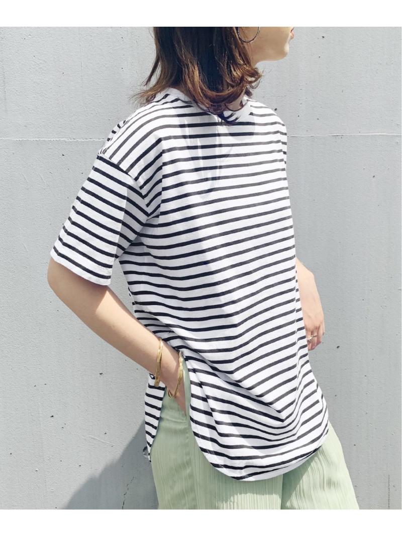 プレミアムコットン ラウンドヘムS/S-Tee