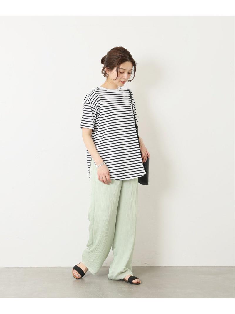 プレミアムコットン ラウンドヘムS/S-Tee