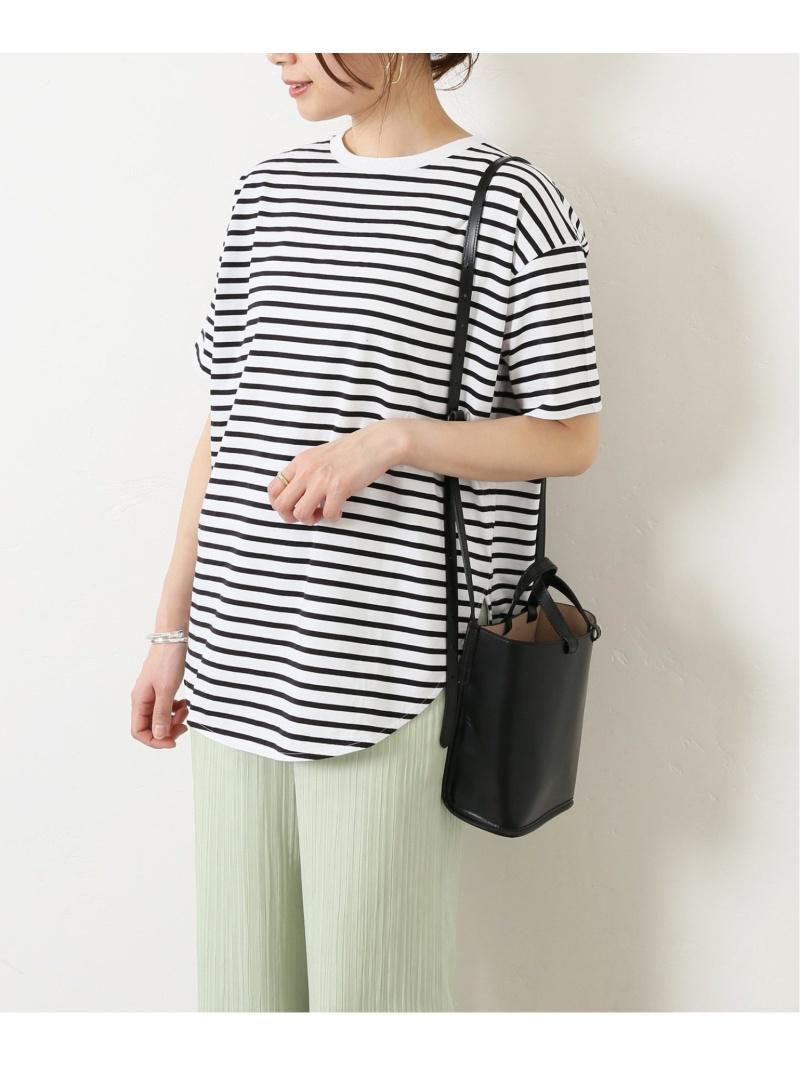 プレミアムコットン ラウンドヘムS/S-Tee