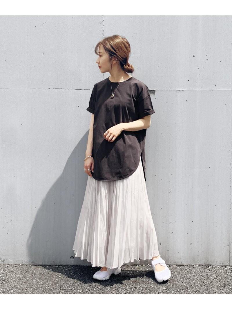 プレミアムコットン ラウンドヘムS/S-Tee
