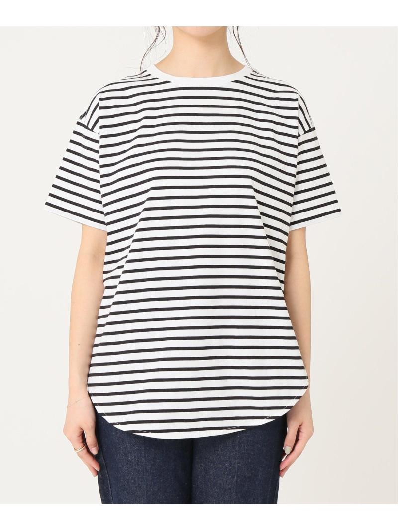 プレミアムコットン ラウンドヘムS/S-Tee