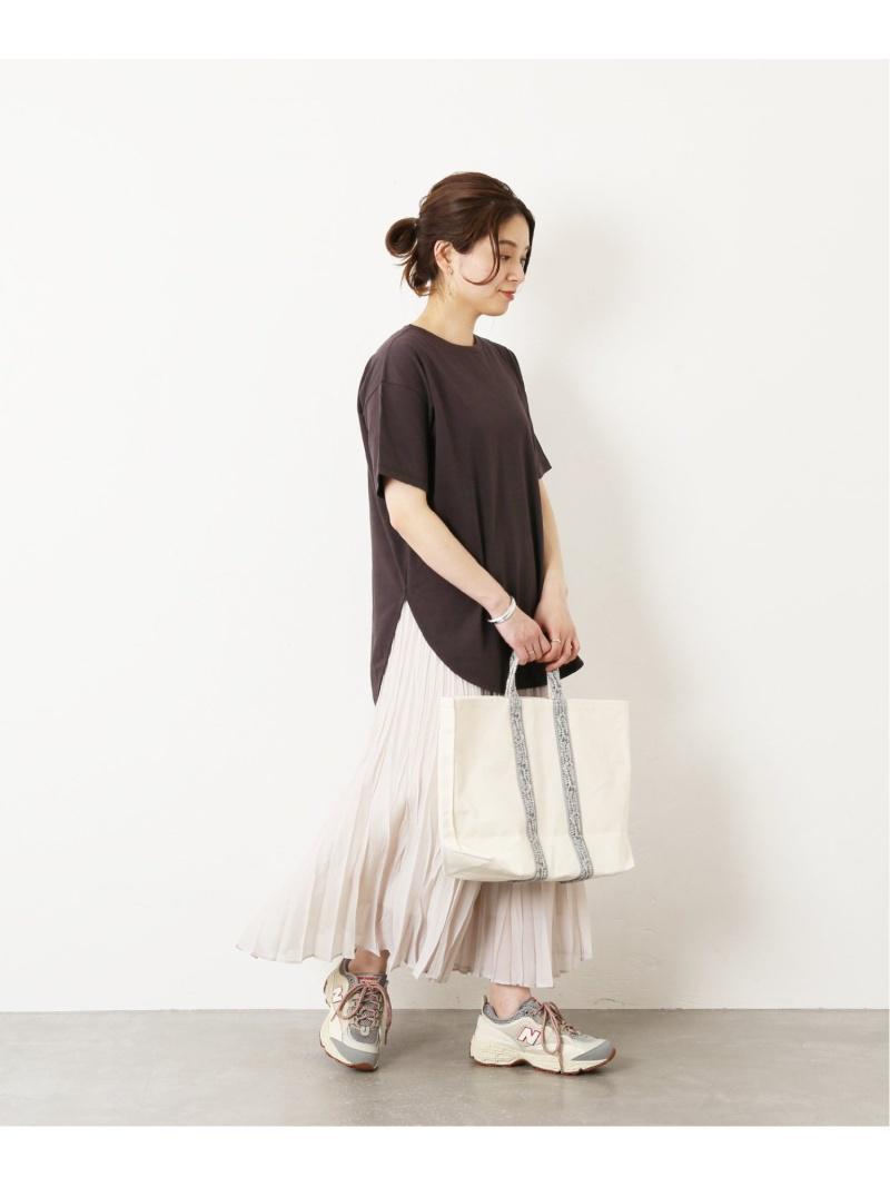 プレミアムコットン ラウンドヘムS/S-Tee