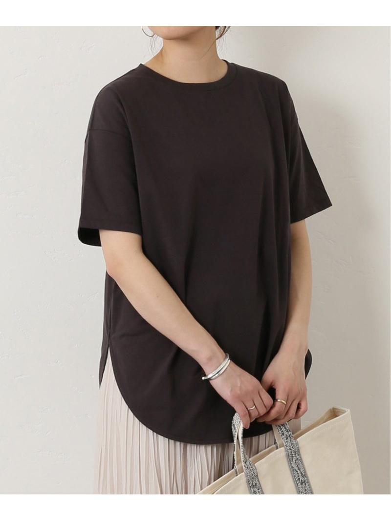 プレミアムコットン ラウンドヘムS/S-Tee