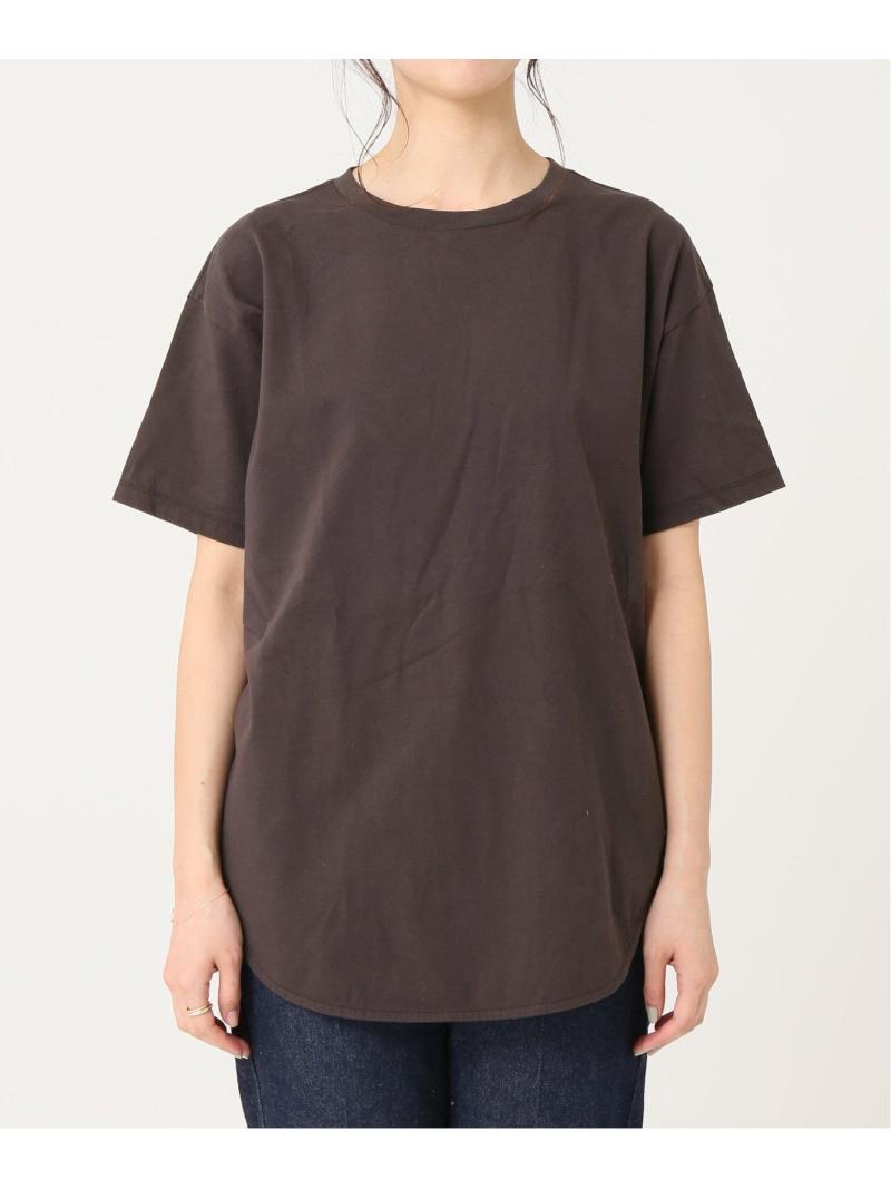 プレミアムコットン ラウンドヘムS/S-Tee