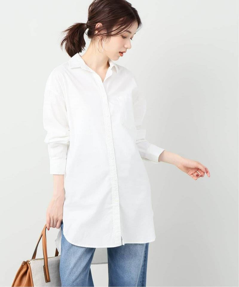 リヨセルコットンリネンロングシャツ◆（JOURNAL STANDARD relume）