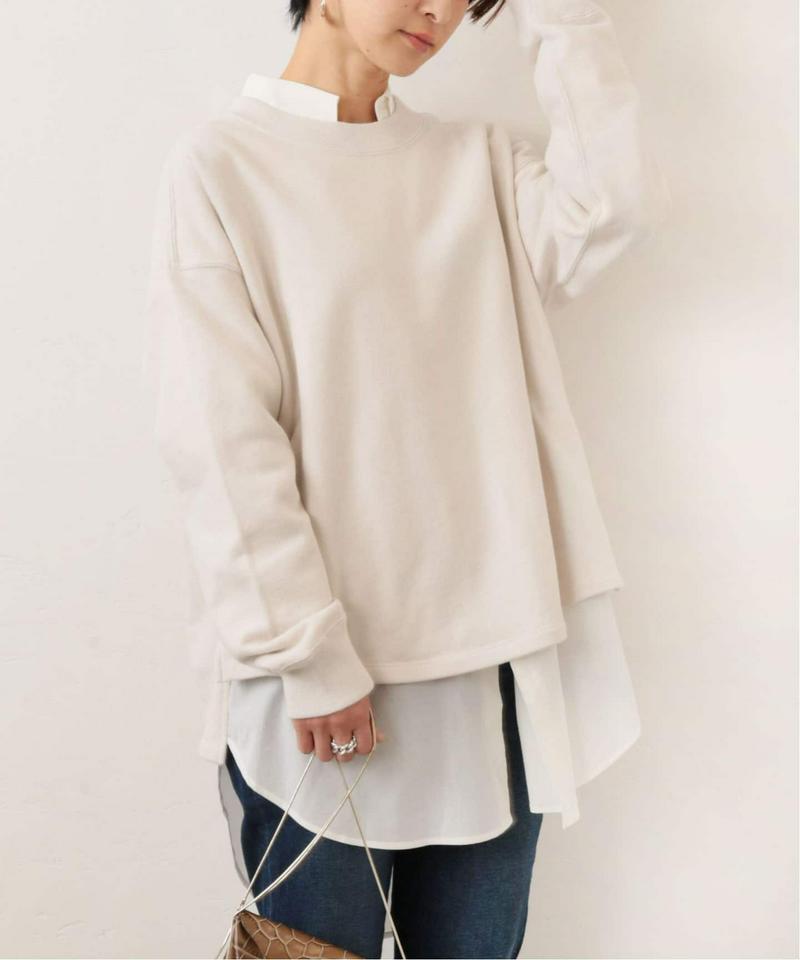 コットンラウンドヘムスウェット◆（JOURNAL STANDARD relume）