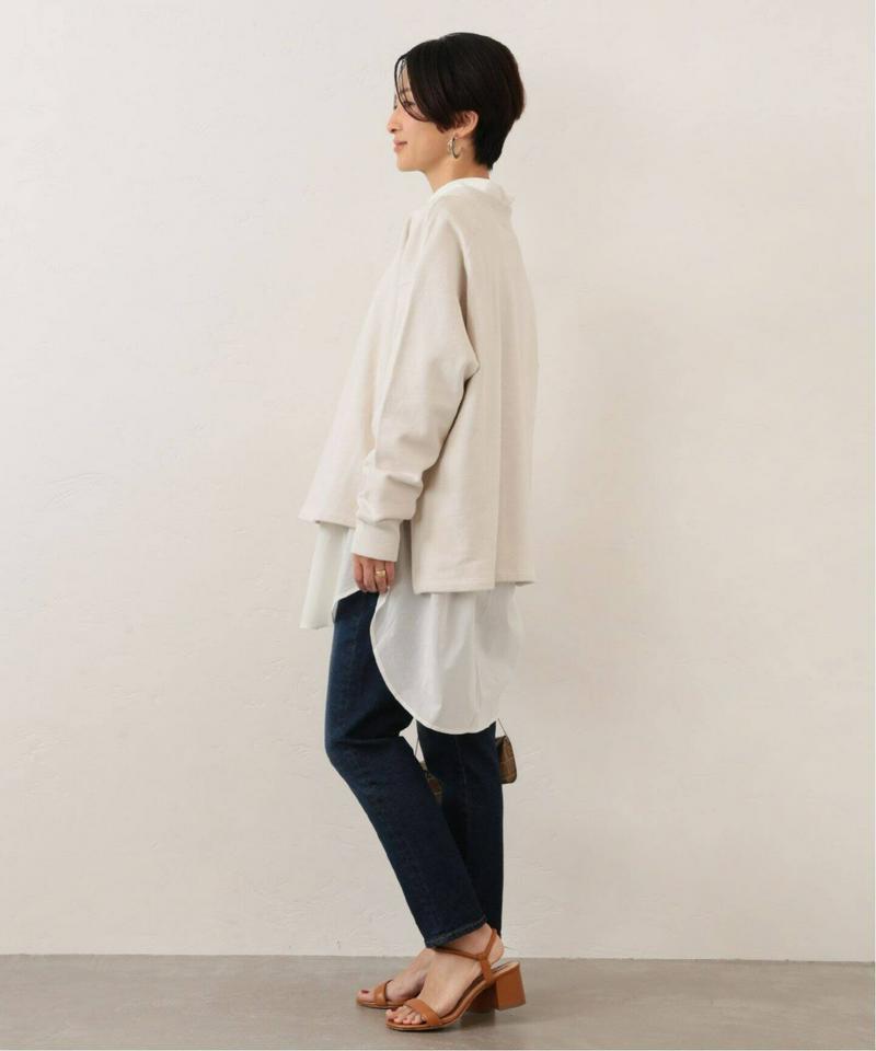 コットンラウンドヘムスウェット◆（JOURNAL STANDARD relume）