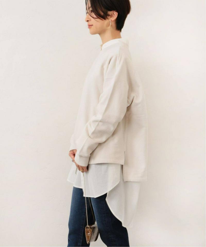 コットンラウンドヘムスウェット◆（JOURNAL STANDARD relume）