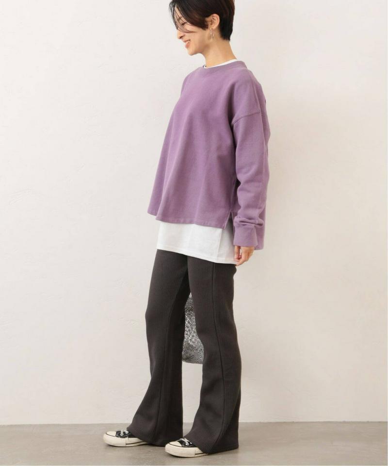 コットンラウンドヘムスウェット◆（JOURNAL STANDARD relume）