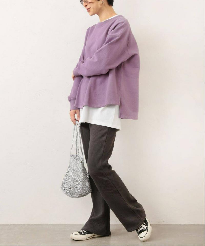 コットンラウンドヘムスウェット◆（JOURNAL STANDARD relume）