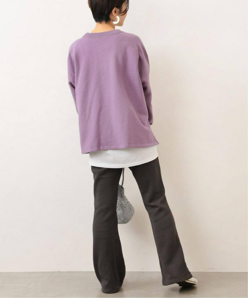コットンラウンドヘムスウェット◆（JOURNAL STANDARD relume）